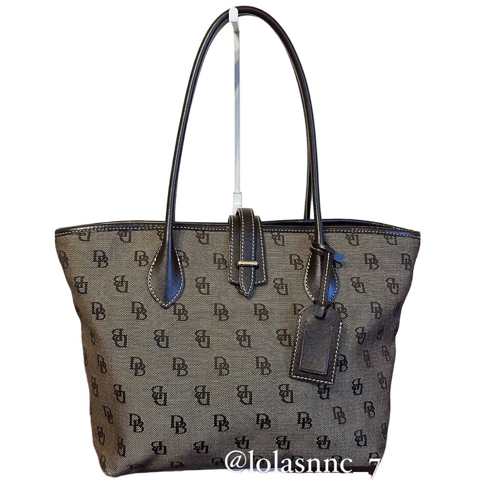 DOONEY & BOURKE Signature Canvas Print Tote Bag